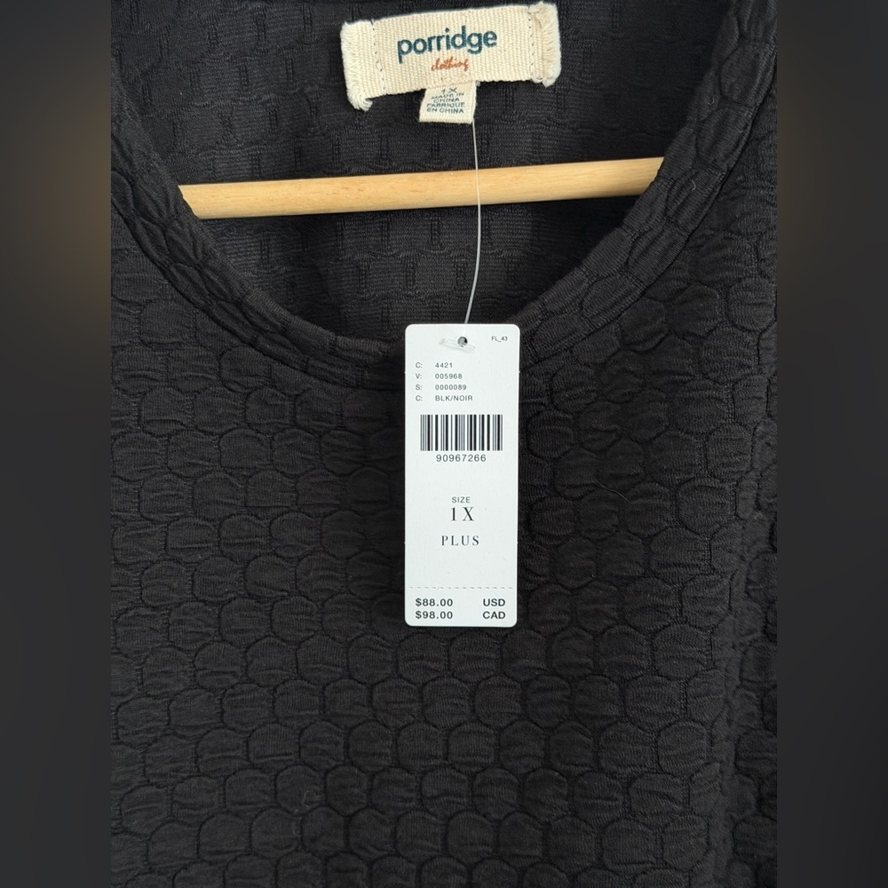 ✨NWT✨ Anthropologie: Short Sleeve Blouse (ptp approx 25in) -Size 1X - Picture 6 of 12